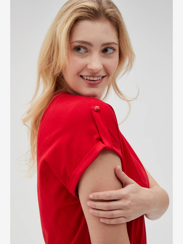 Moodo Piros női póló Moodo