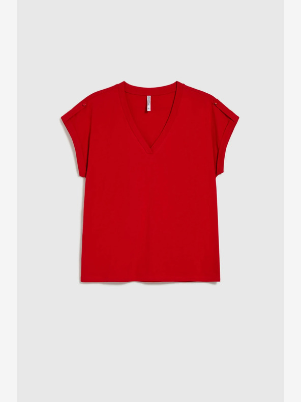 Moodo Piros női póló Moodo