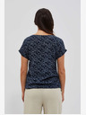 Moodo Sötétkék mintás póló Moodo