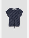 Moodo Sötétkék mintás póló Moodo
