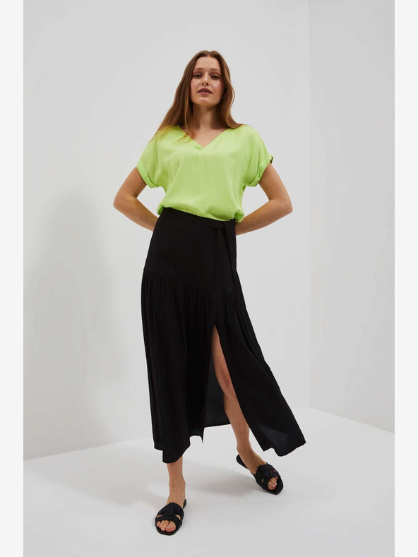 Moodo Zöld V-nyakú póló Moodo