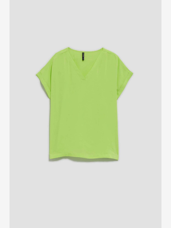 Moodo Zöld V-nyakú póló Moodo