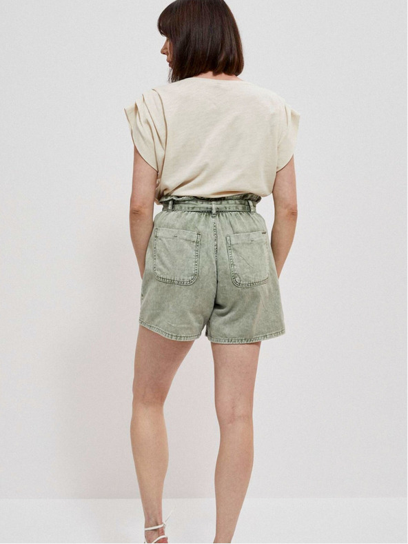 Moodo Krémszínű női póló Moodo