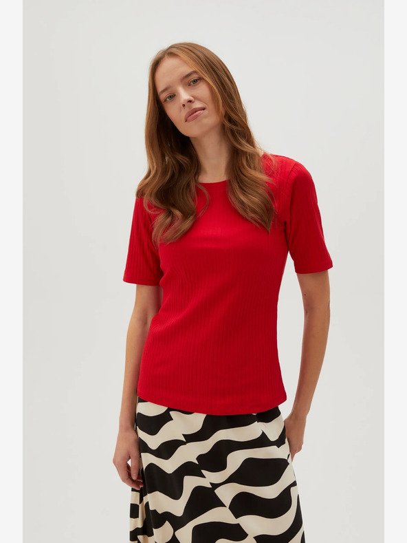 Moodo Piros női póló Moodo