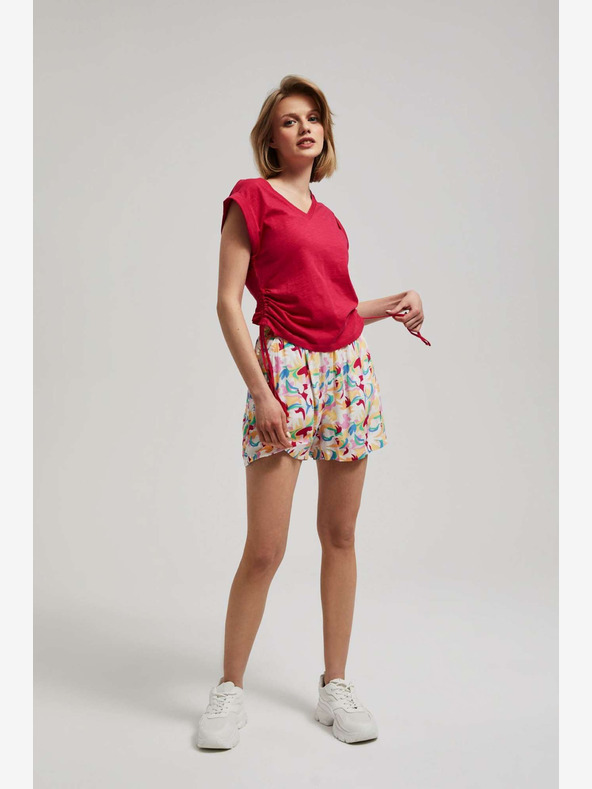 Moodo Sötét rózsaszínű póló Moodo