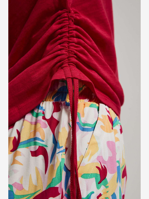 Moodo Sötét rózsaszínű póló Moodo