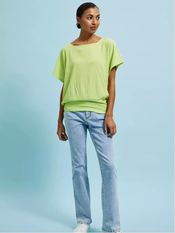 Moodo Zöld kerek nyakú póló Moodo