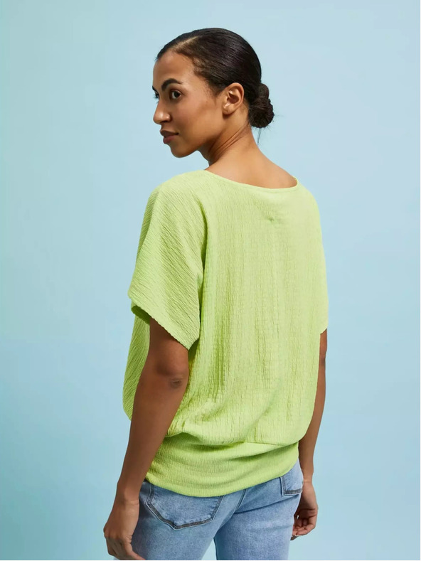 Moodo Zöld kerek nyakú póló Moodo