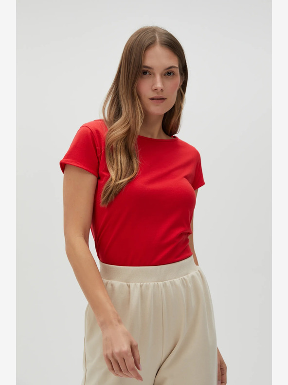 Moodo Piros női póló Moodo