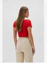 Moodo Piros női póló Moodo