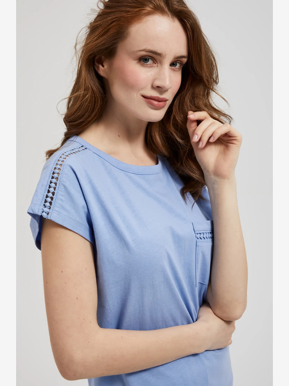 Moodo Kék póló Moodo