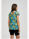 Moodo Türkiz mintás póló Moodo