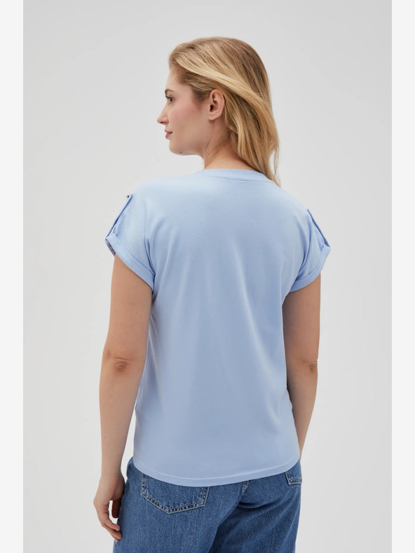 Moodo Világoskék női póló Moodo