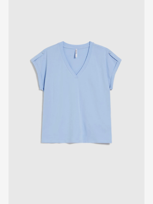 Moodo Világoskék női póló Moodo