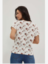 Moodo Fehér mintás póló Moodo