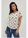 Moodo Fehér mintás póló Moodo
