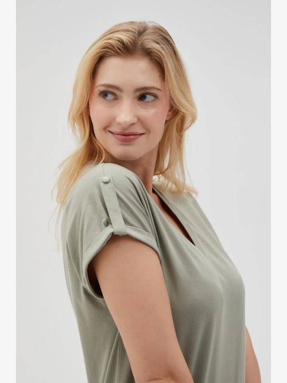 Moodo Zöld női chino ing Moodo