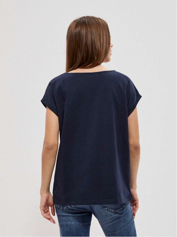 Moodo Sötétkék női póló Moodo