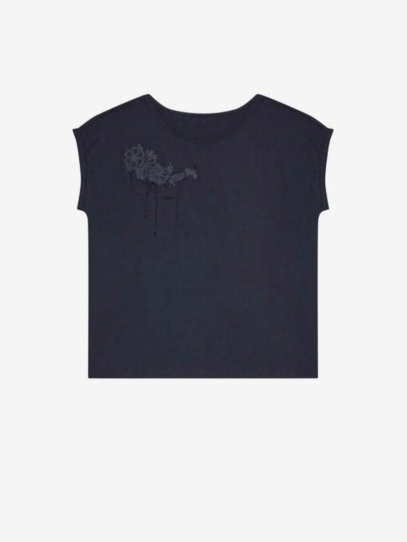 Moodo Sötétkék női póló Moodo