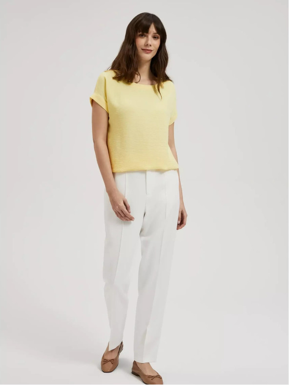 Moodo Sárga rövid ujjú póló Moodo