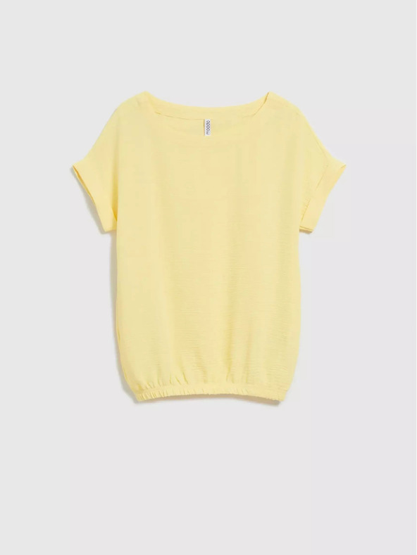 Moodo Sárga rövid ujjú póló Moodo