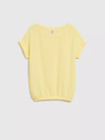 Moodo Sárga rövid ujjú póló Moodo