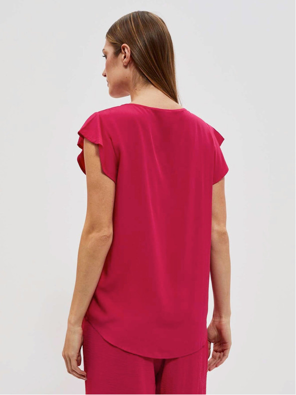 Moodo Sötét rózsaszínű póló Moodo