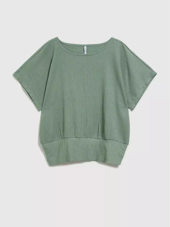 Moodo Zöld kerek nyakú póló Moodo