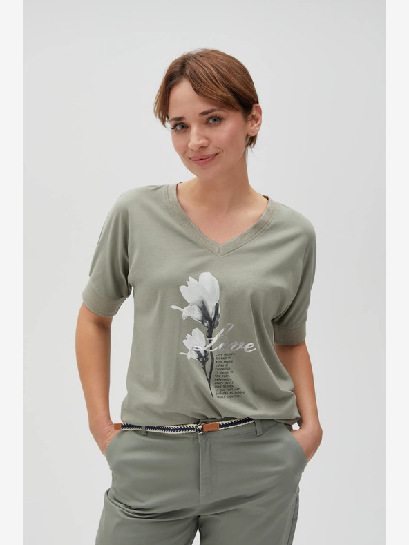 Moodo Moodo Világoszöld női póló