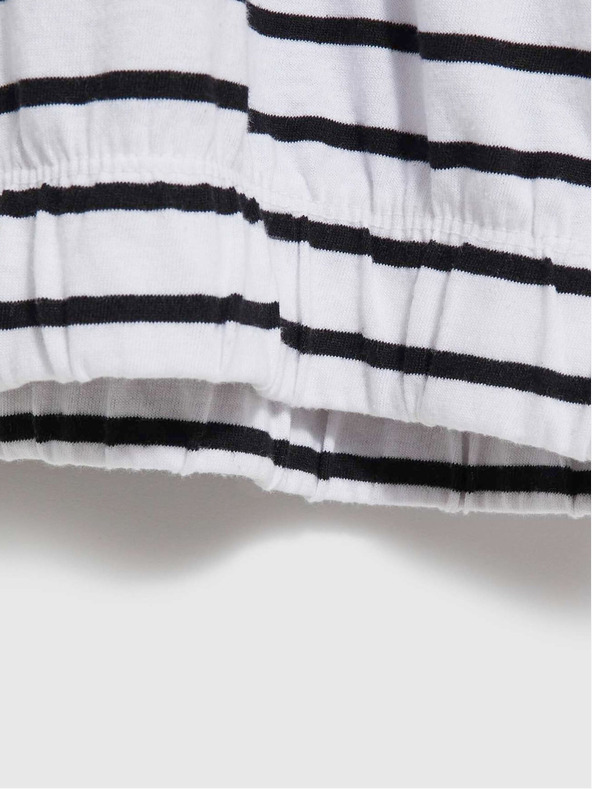 Moodo Kék-fehér női csíkos ing Moodo