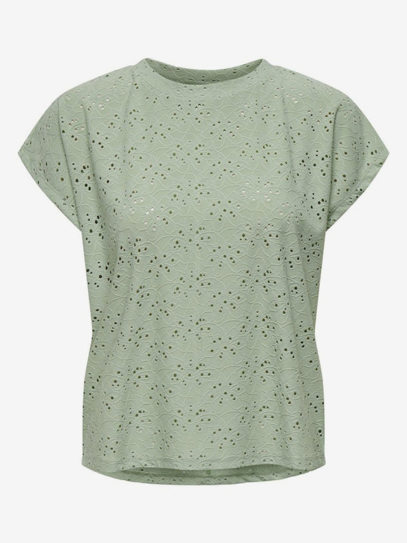 ONLY Világoszöld női póló CSAK női póló