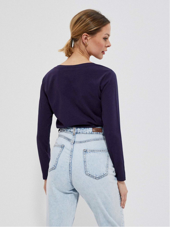 Moodo Sötétkék női póló Moodo