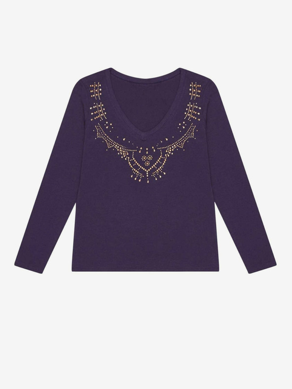 Moodo Sötétkék női póló Moodo