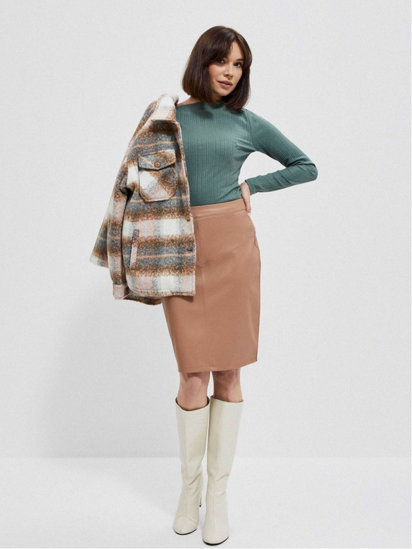 Moodo Zöld női chino ing Moodo