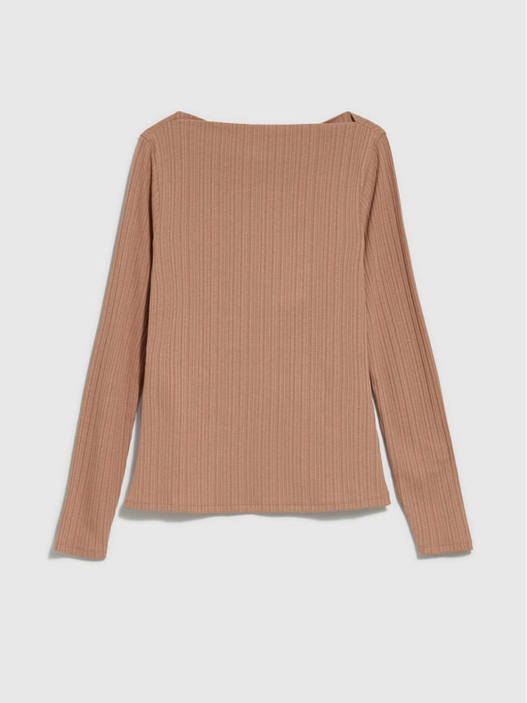 Moodo Moodo bézs színű női ing