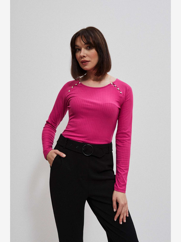 Moodo Rózsaszín női póló Moodo