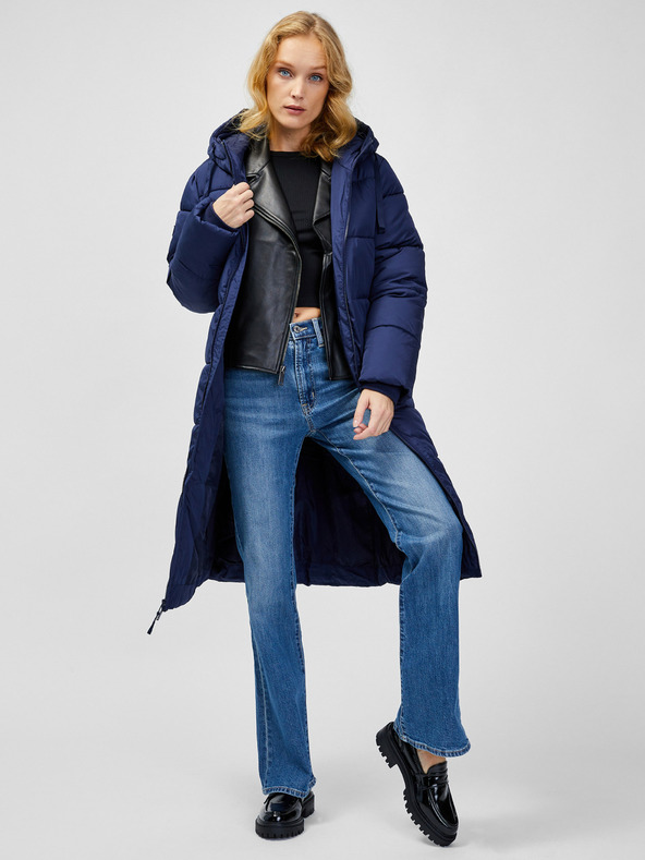 GAP Steppelt maxi kabát kapucnival GAP