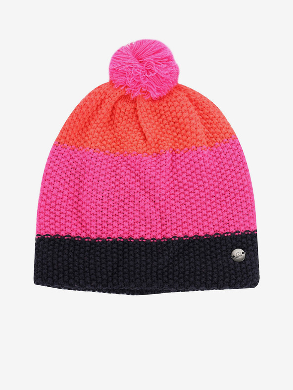 ALPINE PRO Sötét rózsaszín női ALPINE PRO Delore sapka