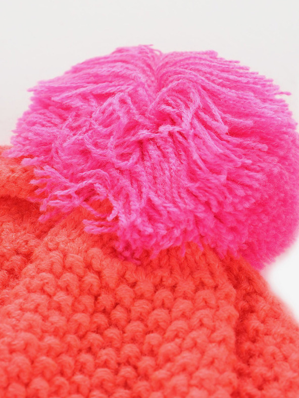 ALPINE PRO Sötét rózsaszín női ALPINE PRO Delore sapka