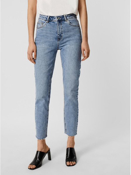 Vero Moda VERO MODA Brenda kék, egyenes szabású farmernadrág VERO MODA Brenda