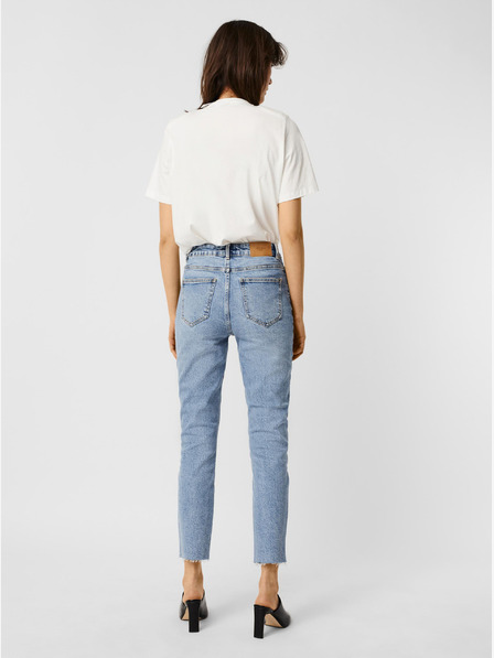 Vero Moda VERO MODA Brenda kék, egyenes szabású farmernadrág VERO MODA Brenda