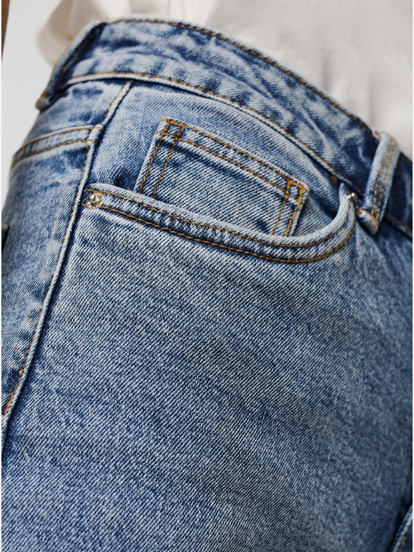 Vero Moda VERO MODA Brenda kék, egyenes szabású farmernadrág VERO MODA Brenda