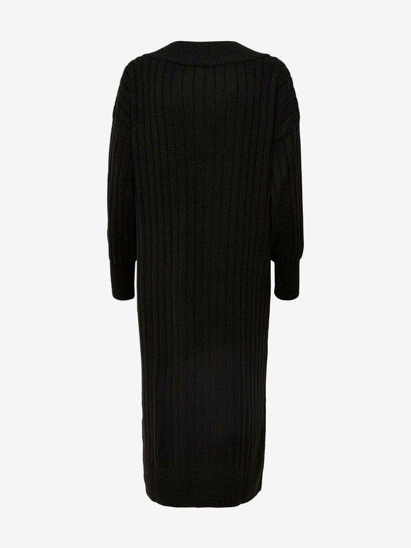 ONLY Fekete pulóver midi ONLY New Tessa fekete pulóver midi