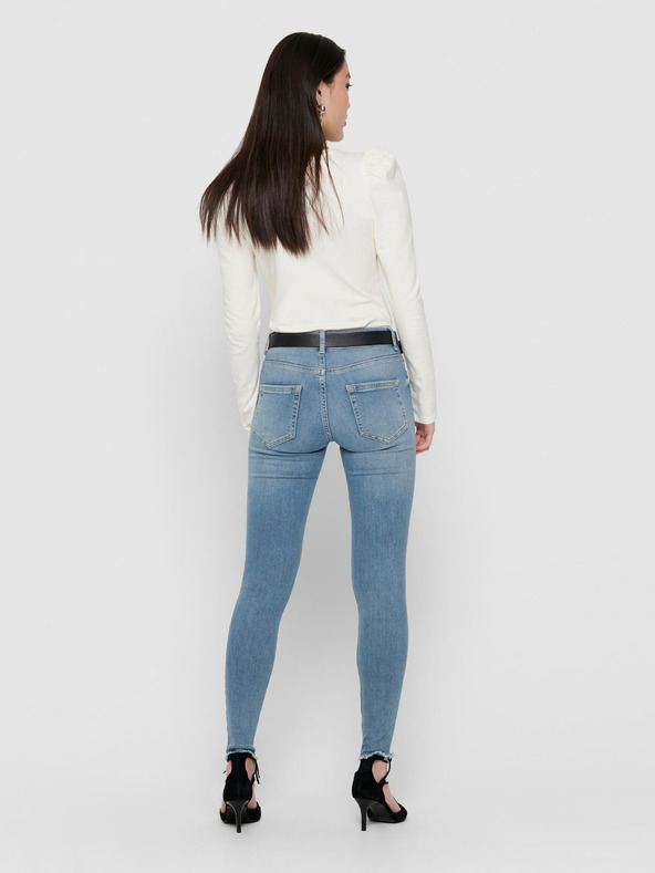 ONLY Világoskék Skinny Fit farmer ONLY Blush