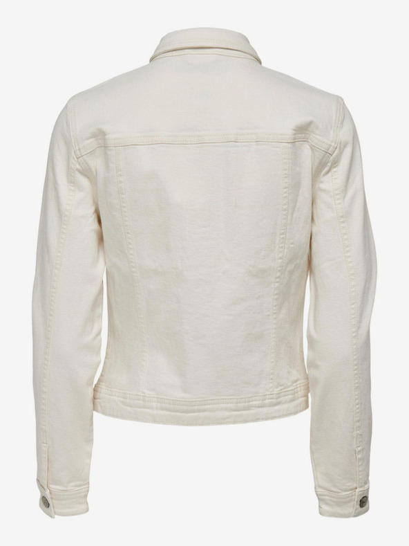 ONLY Krémszínű női farmerdzseki ONLY Tia Tia