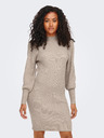 ONLY Bézs színű pulóver ruha ONLY Katia