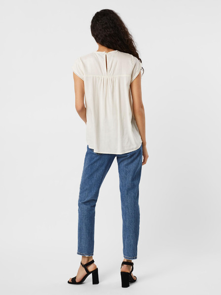 Vero Moda VERO MODA VERO MODA Debbie krémszínű blúz nőknek