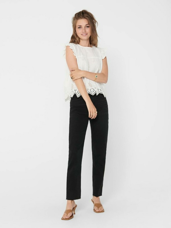 ONLY Fehér női blúz ONLY Silla