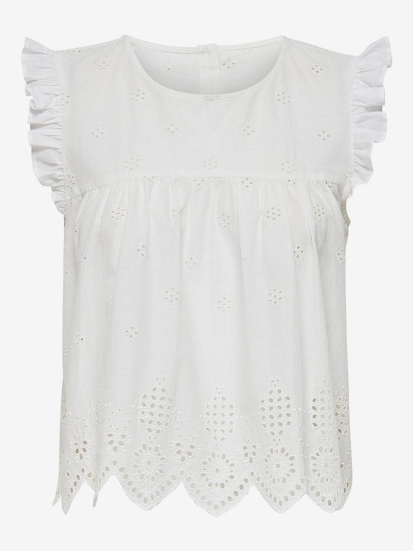 ONLY Fehér női blúz ONLY Silla