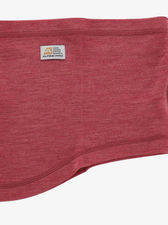 ALPINE PRO Sötét rózsaszínű merinó gyapjú univerzális sál ALPINE PRO KATANE